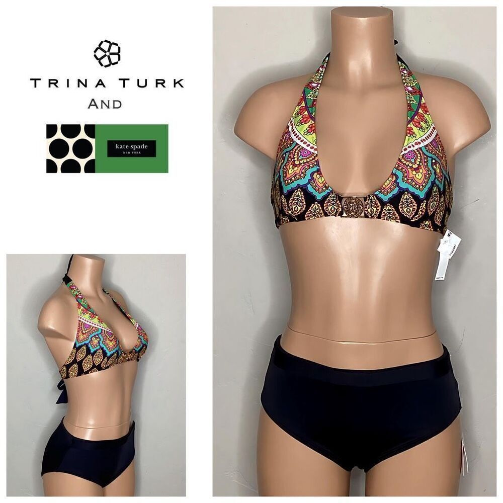 New. Trina Turk and Kate Spade bikini set. Small.